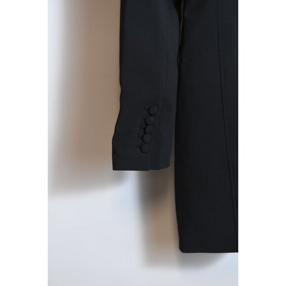 JASON WU Woman's Navy and Black Tuxedo Jacket Blazer Size S NEW - Picture 9 of 15